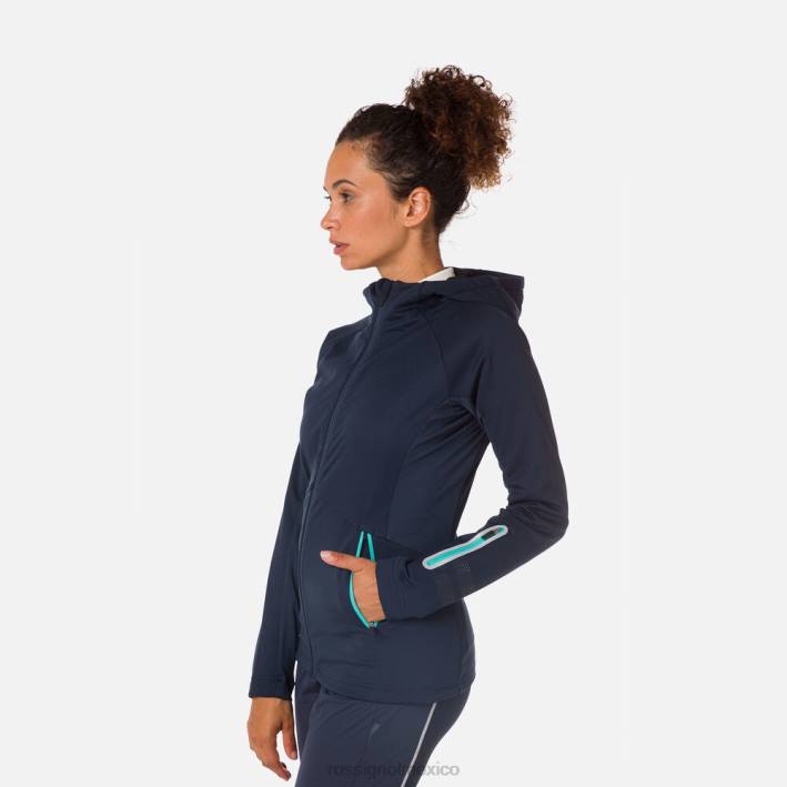 mujer Rossignol chaqueta softshell HPXL879 tapas eclipse