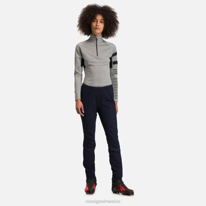 mujer Rossignol pantalones softshell HPXL1098 fondos eclipse