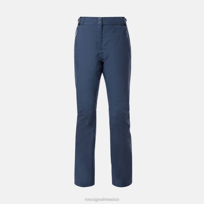 mujer Rossignol pantalones de esquí HPXL822 fondos azul marino oscuro