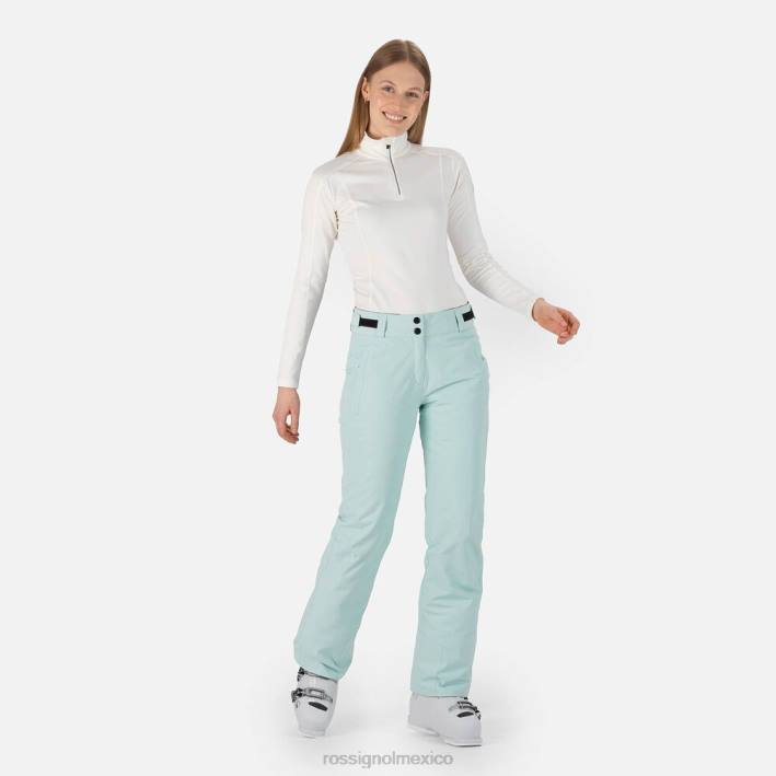 mujer Rossignol pantalones de esquí rápidos HPXL748 fondos agua