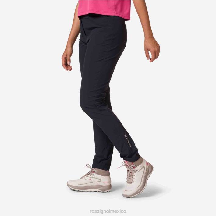 mujer Rossignol pantalones ligeros HPXL852 fondos negro