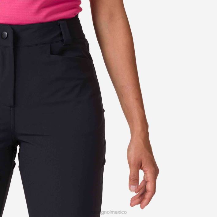 mujer Rossignol pantalones ligeros HPXL852 fondos negro