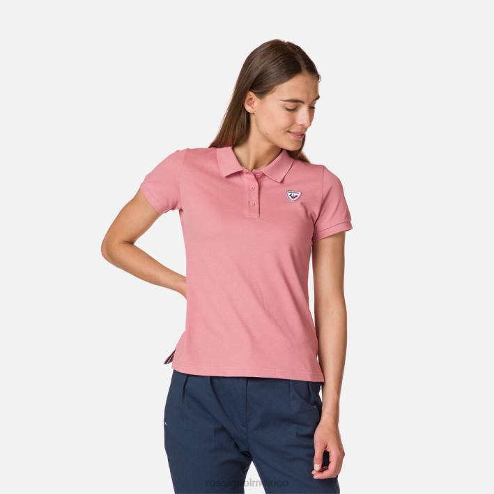 mujer Rossignol polo con logo HPXL952 tapas paredoprosa