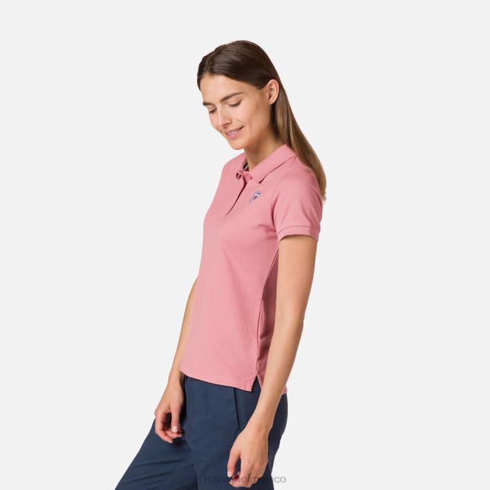 mujer Rossignol polo con logo HPXL952 tapas paredoprosa