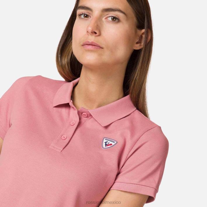 mujer Rossignol polo con logo HPXL952 tapas paredoprosa