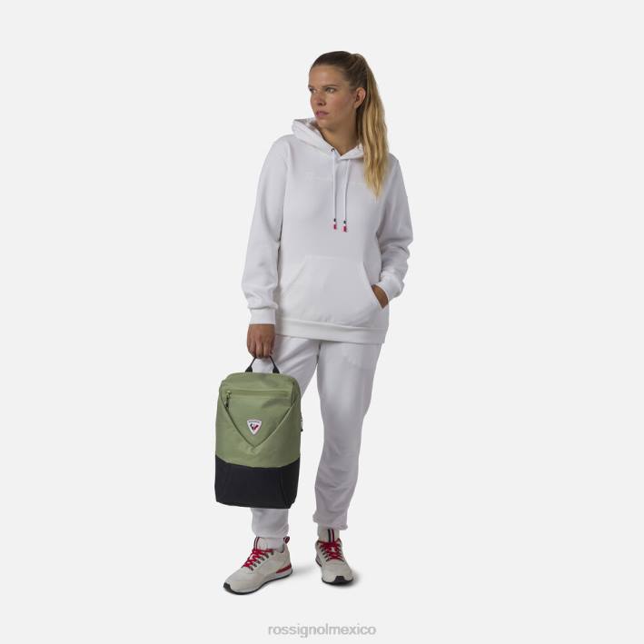 mujer Rossignol sudadera con capucha y logo HPXL845 tapas blanco