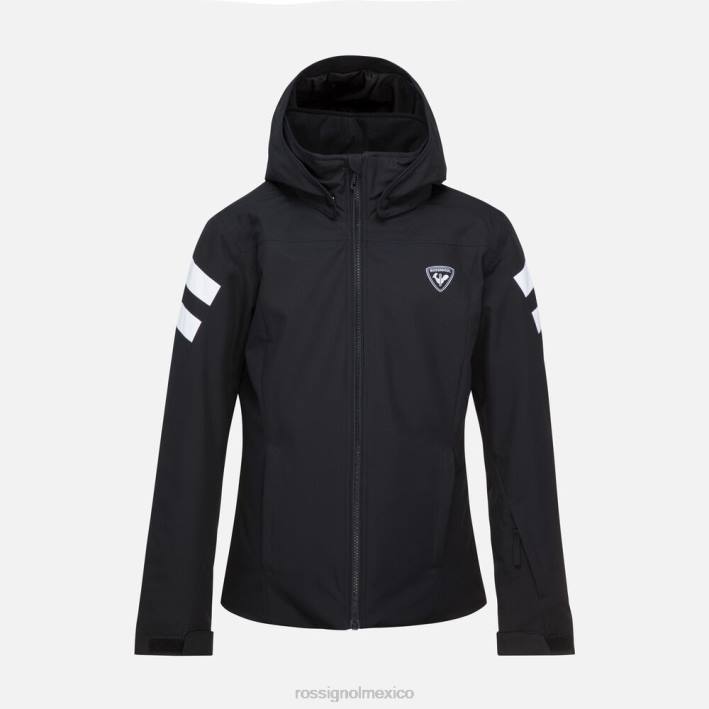 chicas Rossignol chaqueta de esquí HPXL1236 tapas negro