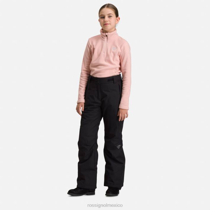 chicas Rossignol pantalones de esquí HPXL1186 fondos negro