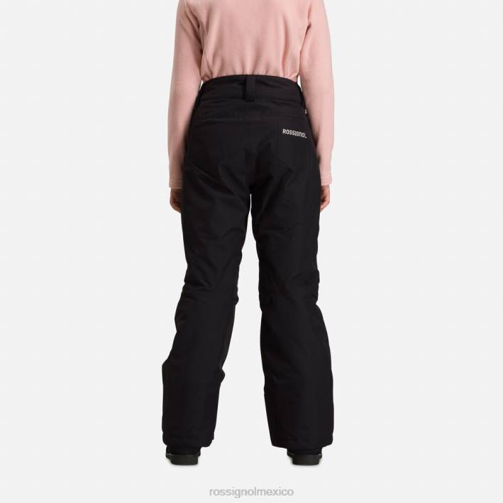 chicas Rossignol pantalones de esquí HPXL1186 fondos negro