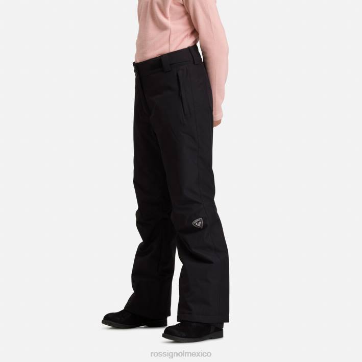 chicas Rossignol pantalones de esquí HPXL1186 fondos negro