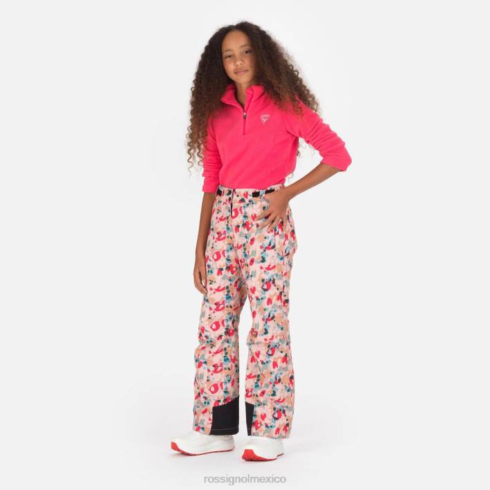 chicas Rossignol pantalones de esquí estampados HPXL1237 fondos pop animal