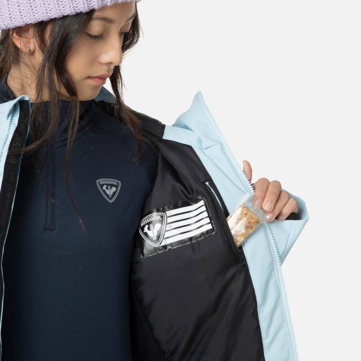 jóvenes Rossignol chaqueta de esquí HPXL1194 tapas glaciar